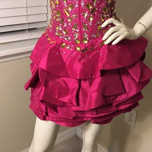 Cinderella SWEETHEART BEADED DRESS SIZE 14 - Picture 3 of 6